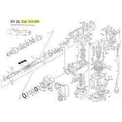 Ricambi Rurmec per Carteggiatrici P500-P1500