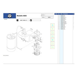 Ricambi per Idropulitrice Annovi & Reverberi AR6950
