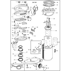 Rurmec Spare Parts for Vacuum Cleaner 35/1100