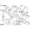 Bosch Spare Parts for Planer GHO 40-82 C