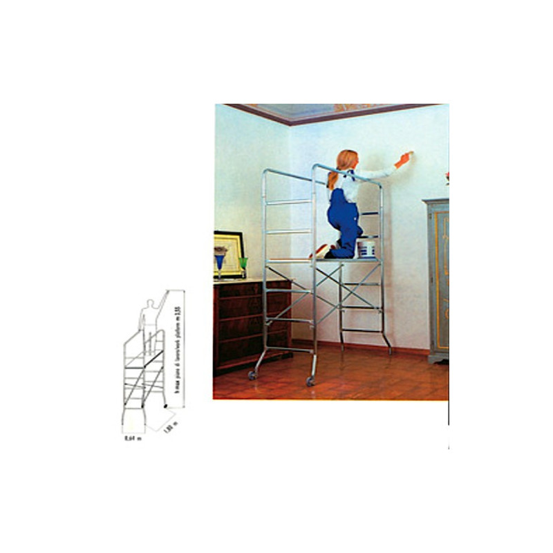 Steel Scaffolding version Marchetti SUPERTRIO