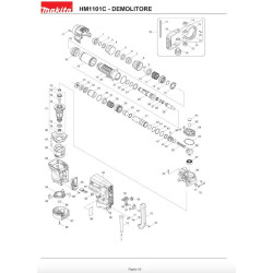 Ricambi Makita per Martello Demolitore HM1101C
