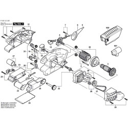 Skil Spare Parts for Belt Sander 1215