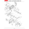 Makita Spare Parts for Cordless Chain Saw DUC252Z