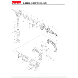 Ricambi Makita per Roditrici JN3201J