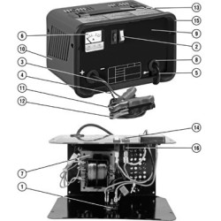 Telwin Spare Parts for Battery Chargers Alpine/Cumputer