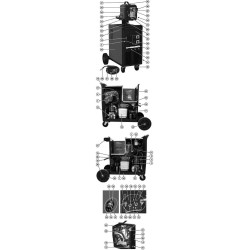 Ricambi Telwin per Saldatrici Telmig 251-281-183-203-250