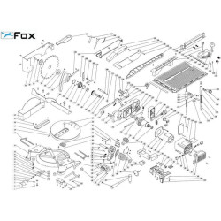 Ricambi Fox per Troncatrice per Legno F36-078