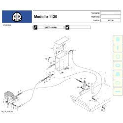 Tubo per Idropulitrice Annovi & Reverberi Blu Clean 142