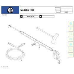 Annovi & Reverberi Parts for Pressure Washer AR1130