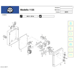 Ricambi per Idropulitrice Annovi & Reverberi AR1125