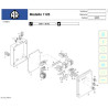 Ricambi per Idropulitrice Annovi & Reverberi AR1125