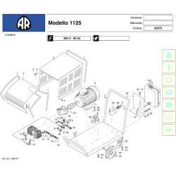 Ricambi per Idropulitrice Annovi & Reverberi AR1125