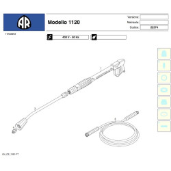 Tubo per Idropulitrice Annovi & Reverberi Blu Clean 142