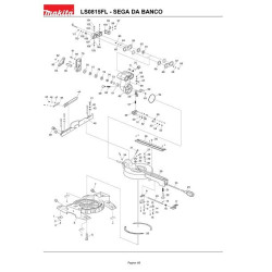 Ricambi Makita per Sega da Banco MLS100-LS0815FL