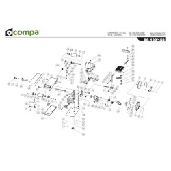 Compa-OMS Spare Parts for Belt Sander + Disc BS 100/150