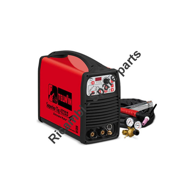 Telwin Parts for Inverter SUPERIOR TIG 422 AC/DC-HF/LIFT 400V+ACC