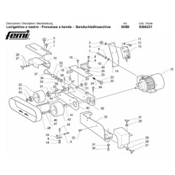 Troncatrice per Metallo Femi 780 XL