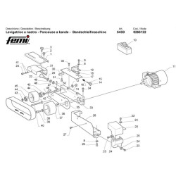 Troncatrice per Metallo Femi 780 XL