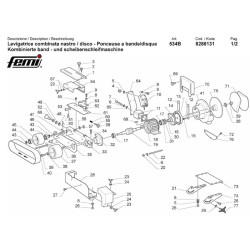 Ricambi Femi per Levigatrice Combinata Nastro/Disco 534B