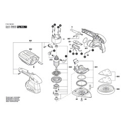 Skil Spare Parts for Universal Delta Sander 7220