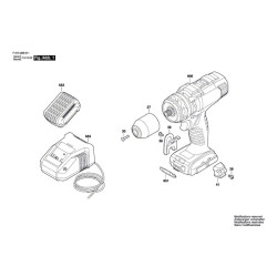 Skil Masters Spare Parts for Cordless Drill Driver 2899