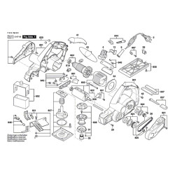 Skil Spare Parts for Planer 1565