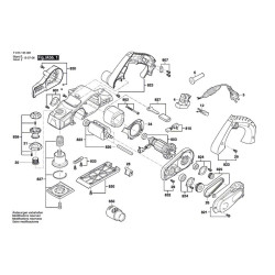 Skil Spare Parts for Planer 1550