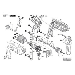 Skil Masters Spare Parts for Percussion Drill 6410