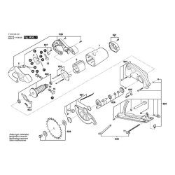 Skil Masters Spare Parts for Circular Saw 5065