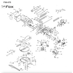 Fox Spare Parts for Wood Mitre Saw F36-075
