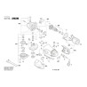 Skil Parts for Angle Grinder 1041/F 015 104 101