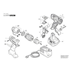 Ricambi Bosch per Trapano Avvitatore a Batteria GSR 12-2