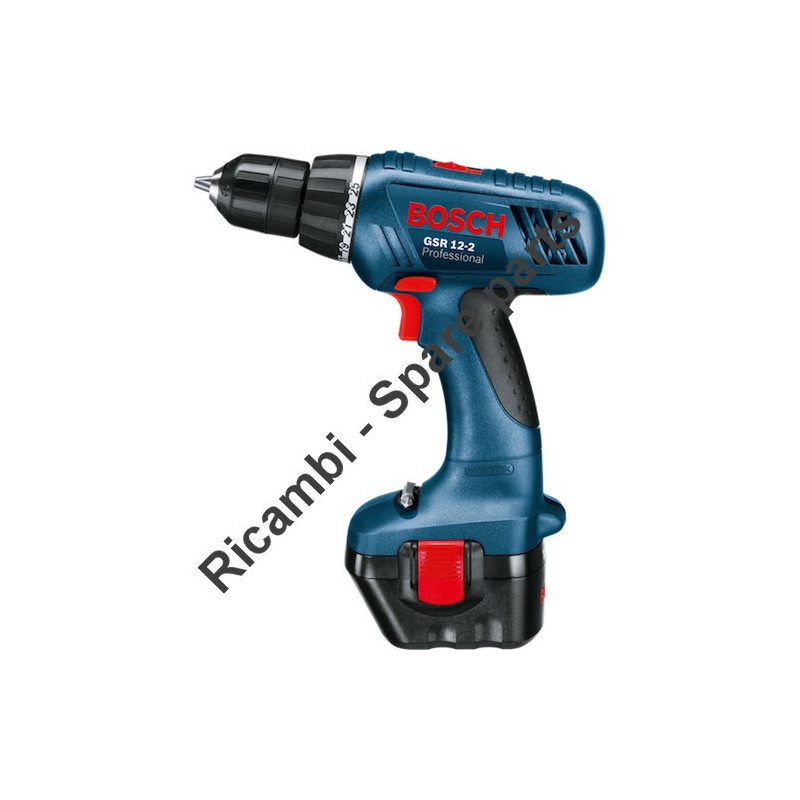 Bosch Spare Parts for Cordless Drill Driver GSR 12-2