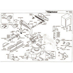 Compa-OMS Spare Parts for Portable Saw 3500P Super