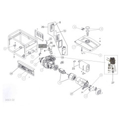 Valex Spare parts for Power Generator POWERGEN2000