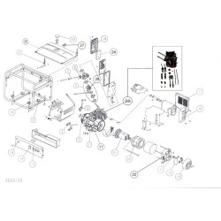 Ricambi Valex per Generatore di Corrente VX3300