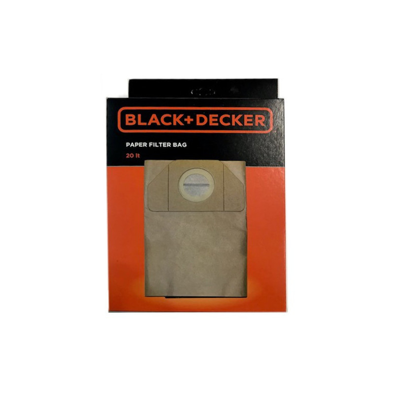 Filtro Carta (Q.tà 5) per Aspirapolvere Black&Decker BXVC 15 PE