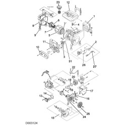 Valex Spare parts for Power Generator GEM 1001