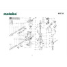 Metabo Spare Parts for Combination Hammer KHE 56