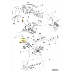 Valex Spare Parts for Chain Saw ECS26