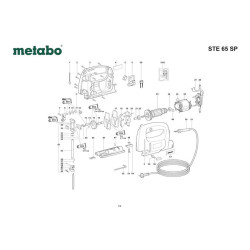 Ricambi Metabo per Smerigliatrici Angolari L 3709-L10-10-LE 9-10