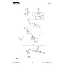 Alpina Spare Parts for Snow Throwers AS 56 A