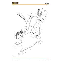 Ricambi Alpina per Motosega A 305