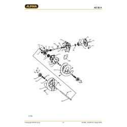 Alpina Spare Parts for Snow Throwers AS 56 A