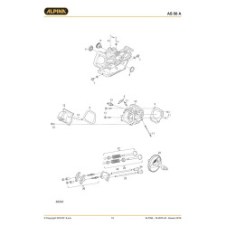 Alpina Spare Parts for Snow Throwers AS 56 A