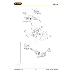 Alpina Spare Parts for Snow Throwers AS 56 A