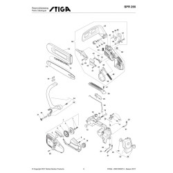 Ricambi Stiga per Motosega SPR 255