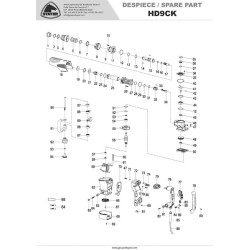 Stayer Spare Parts for Rotary Hammer HD9CK