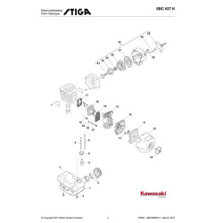 Ricambi Stiga per Decespugliatore SBC 627 K